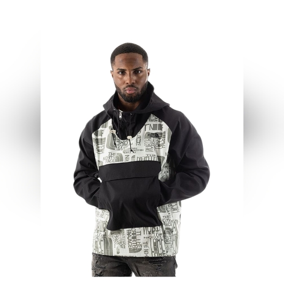 The North Face Other - The North Face Printed Class V Fanorak Jacket, Men's, Size XL, Black and Green